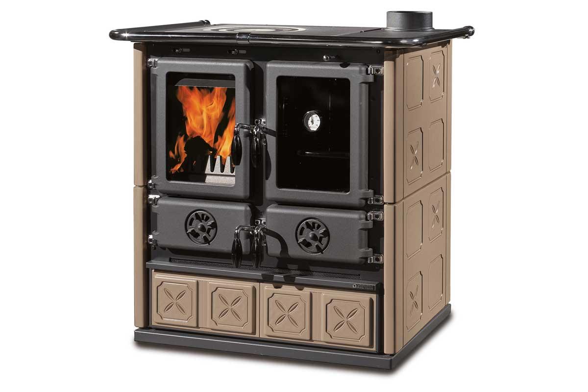 Holzherd Rosetta 5.0 Maiolica von La Nordica